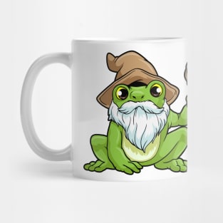 Frog as Magician with Magic wand Mug